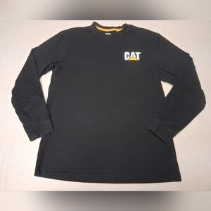 Caterpillar Cat Black Cotton Shirt